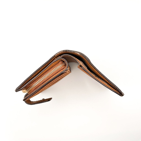 Michael Kors Medium Signature Logo Wallet - Brown - Picture 4 of 4